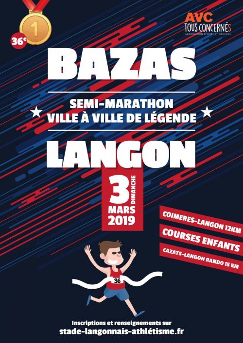 Semi-marathon du Bazas - Langon