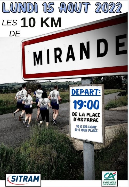 Les 10 km de Mirande