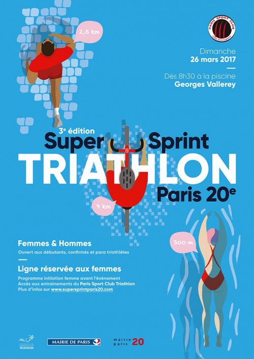Super Sprint Triathlon - Paris 20