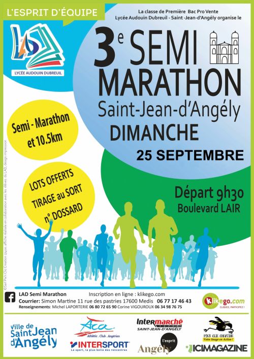 Semi-Marathon Saint Jean d'Angély