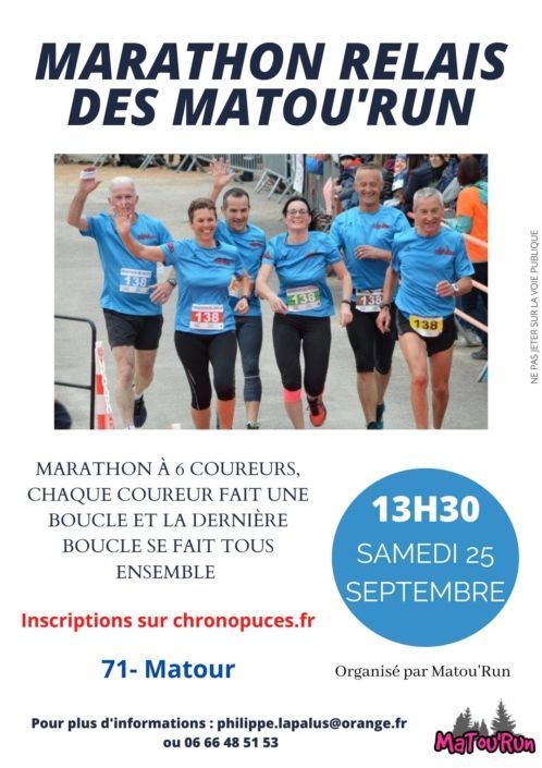 Marathon Relais des Matou’Run